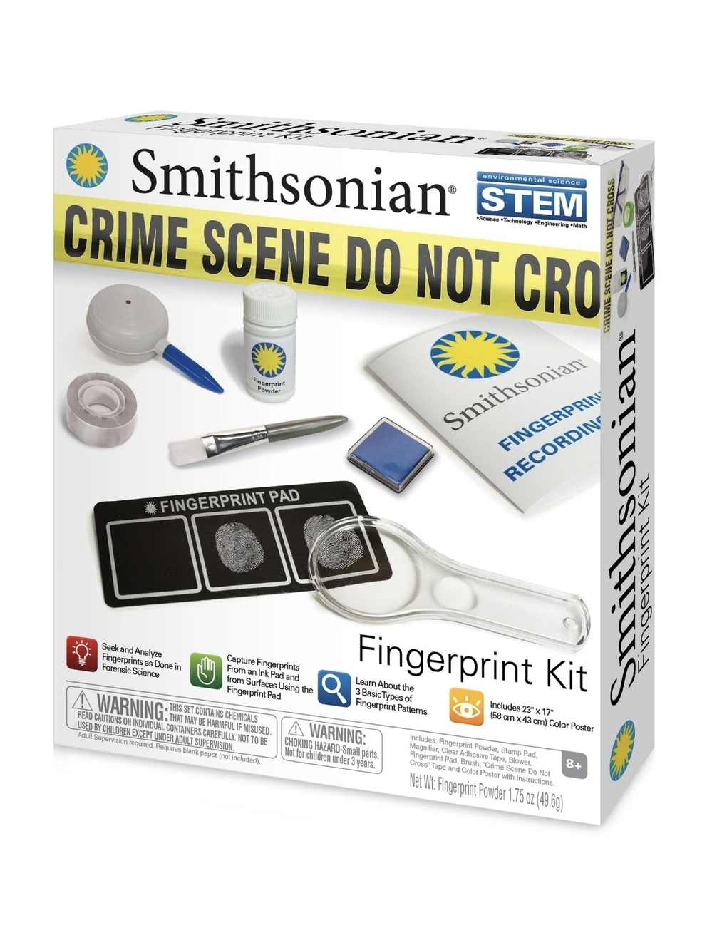 Smithsonian STEM Fingerprint Kit